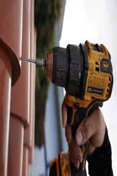 Fijación de teja WavePro con taladro